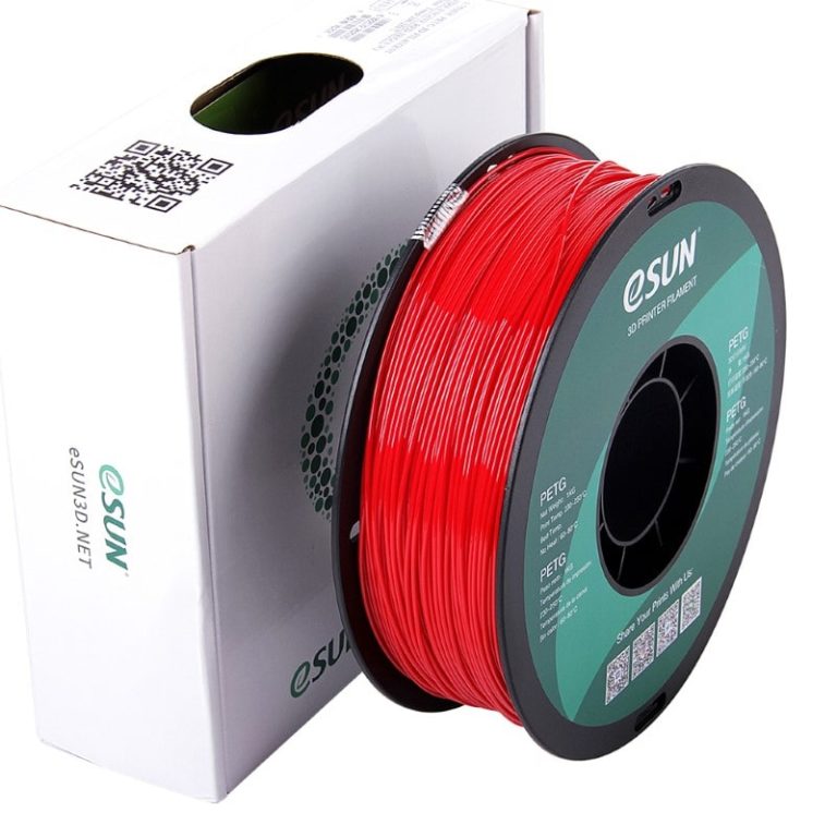 PETG 1kg SOLID Fire Engine Red - ESUN - Image 4