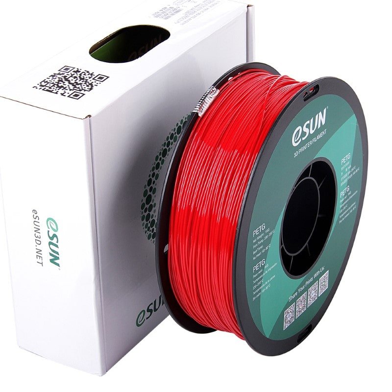 PETG 1kg SOLID Fire Engine Red - ESUN - Image 4