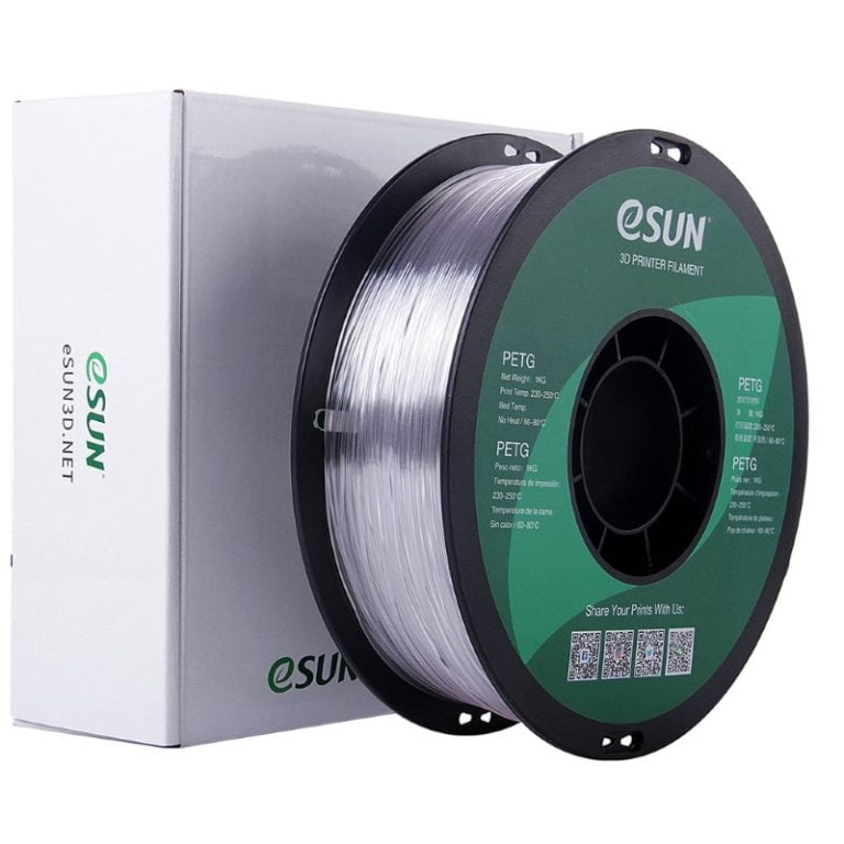 PETG 1kg Transparent Natural - ESUN - Image 7
