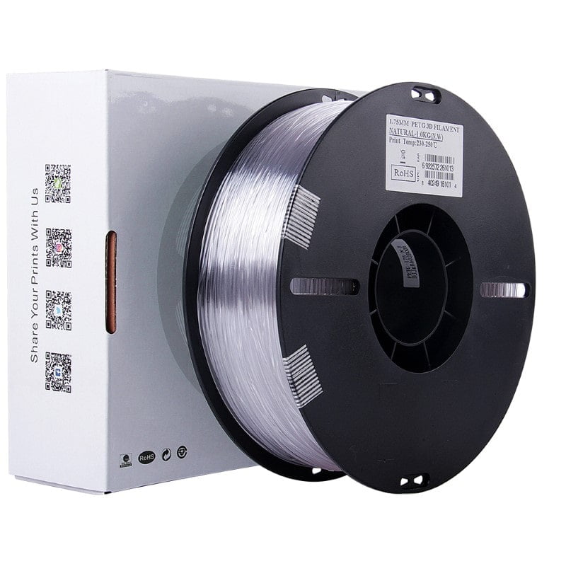PETG 1kg Transparent Natural - ESUN - Image 5