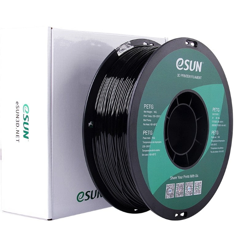 PETG 1kg SOLID Black - ESUN - Image 6