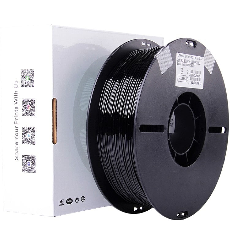 PETG 1kg SOLID Black - ESUN - Image 5