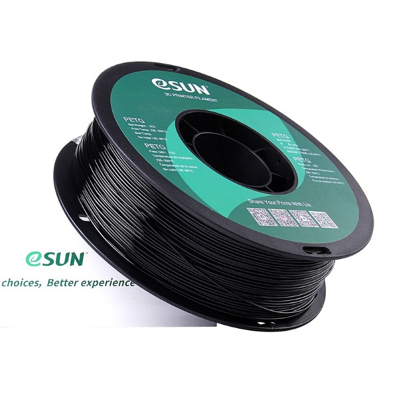 PETG 1kg SOLID Black - ESUN - Image 2