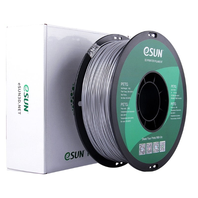 PETG 1kg SOLID Silver - ESUN - Image 8