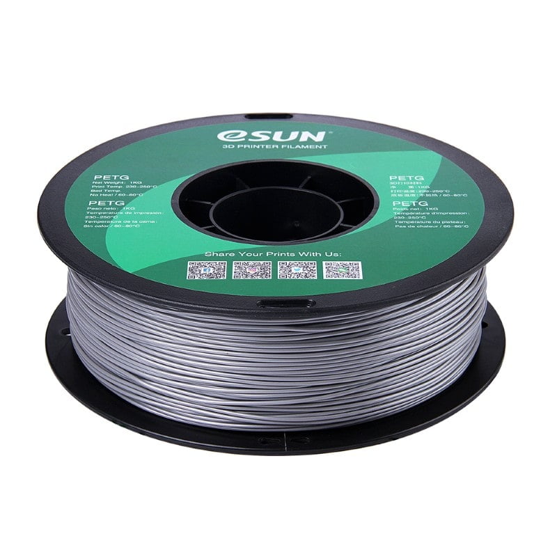 PETG 1kg SOLID Silver - ESUN - Image 5