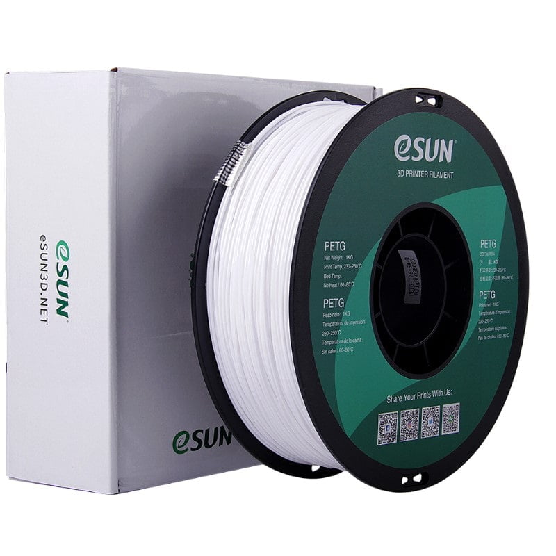 PETG 1kg SOLID White - ESUN - Image 8