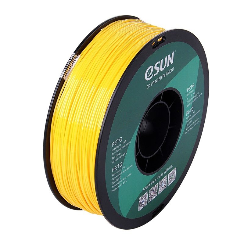 PETG 1kg SOLID Yellow - ESUN - Image 2