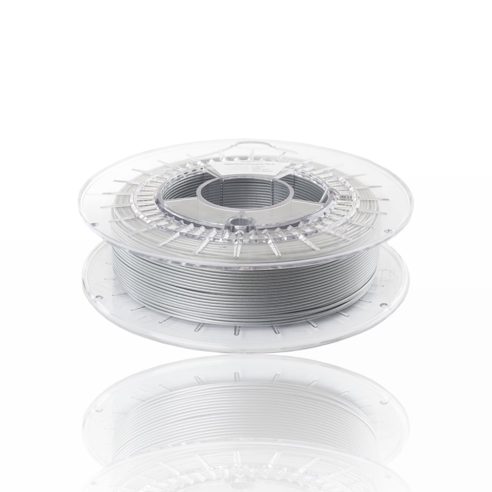 PLA 1,75 0.5kg evolt portuga espana filamento impressao 3d silver metallic