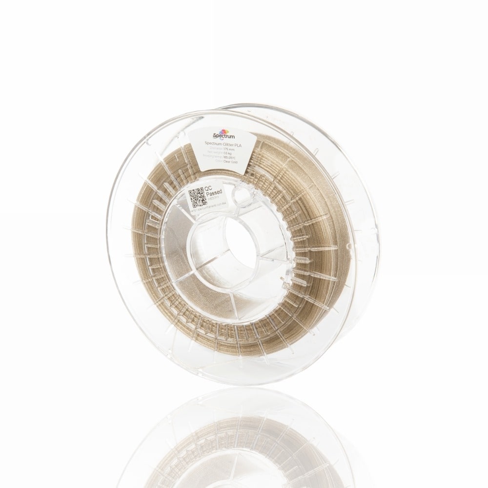 PLA 1,75 0.5kg evolt portuga espana filamento impressao 3d clear gold ouro