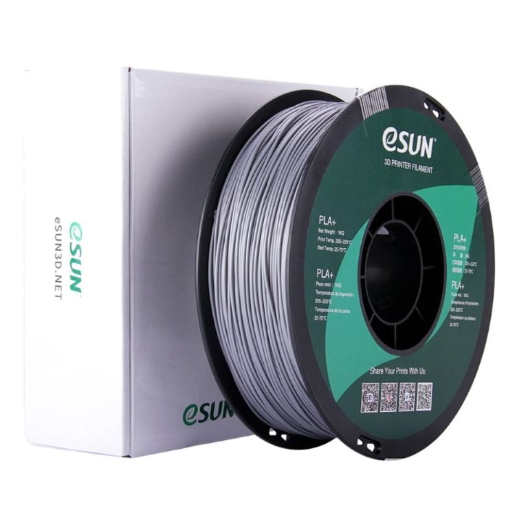 PLA+ PLUS PRO 1kg Silver - ESUN - Image 4
