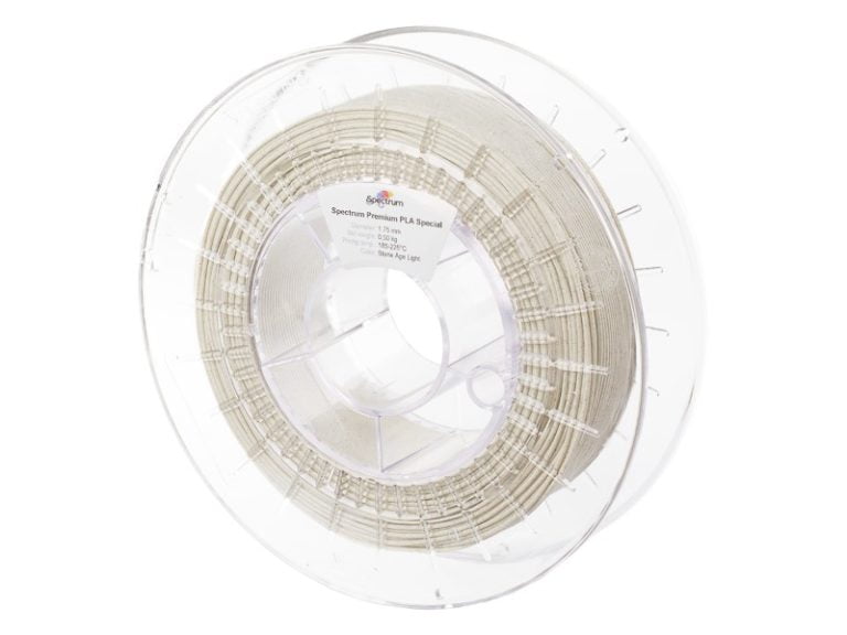 PLA SPECIAL 500g STONE AGE LIGHT ( Mármore ) - Spectrum Filaments - Image 5