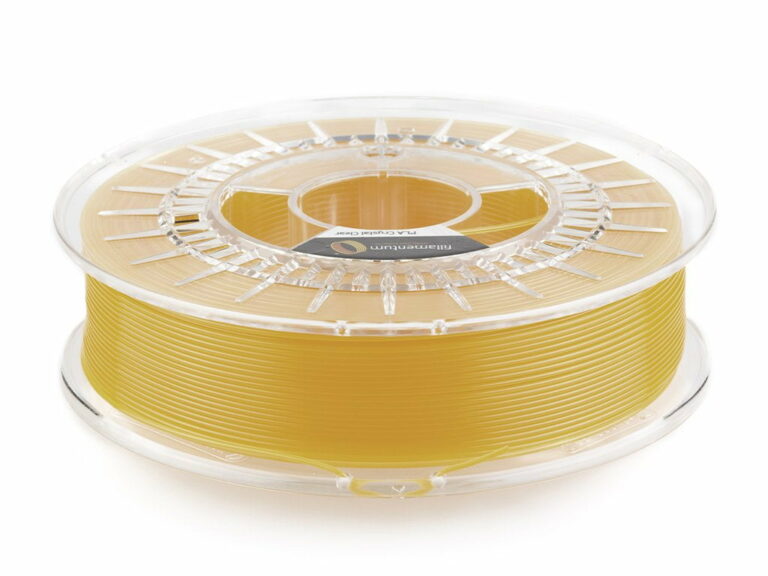 PLA Crystal Clear Tangerine Orange - Fillamentum