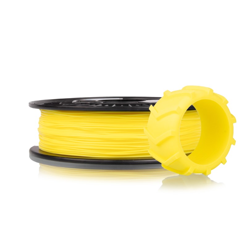 TPE 88 72.5A 500g RUBBERJET FLEX Sulfur Yellow ( Mais macio ) - Filament PM