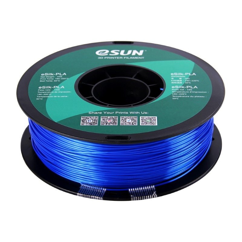 ePLA Silk 1kg Blue - ESUN - Image 5
