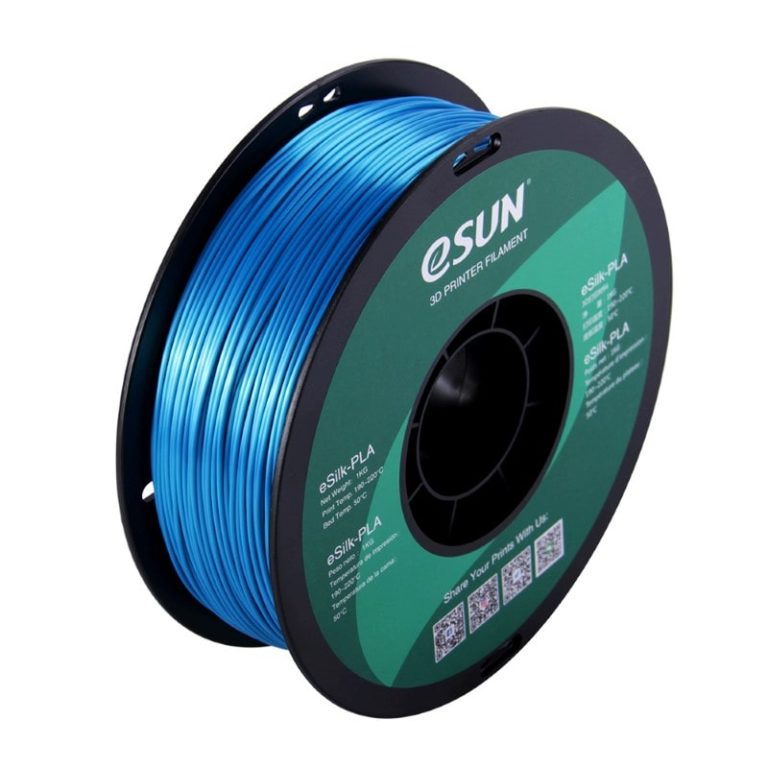 ePLA Silk 1kg Cyan Light Blue - ESUN - Image 2