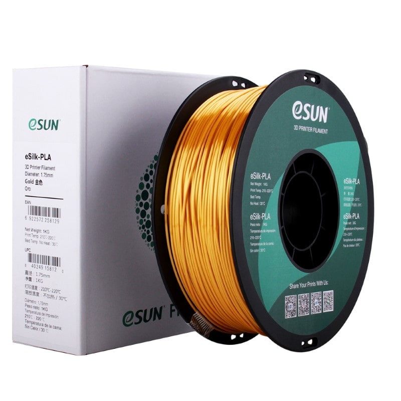 ePLA Silk 1kg Metal Gold - ESUN - Image 9