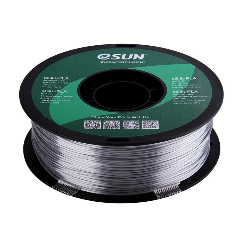 ePLA Silk 1kg Metal Silver - ESUN - Image 6