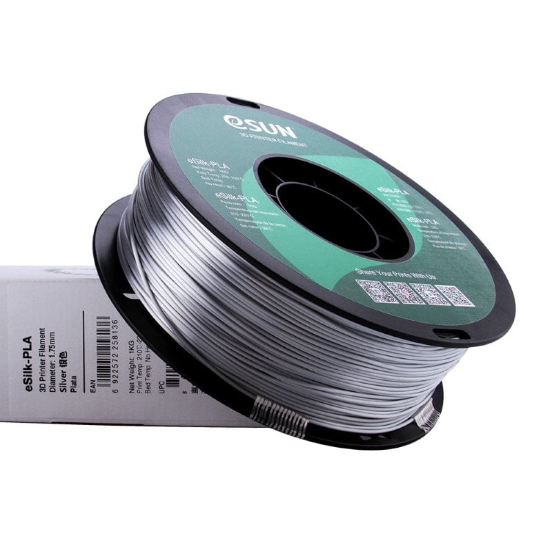 ePLA Silk 1kg Metal Silver - ESUN - Image 3