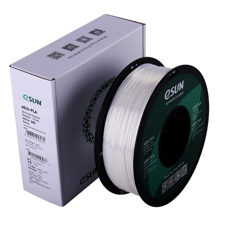 ePLA Silk 1kg White - ESUN - Image 2