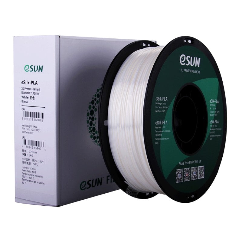 ePLA Silk 1kg White - ESUN - Image 8