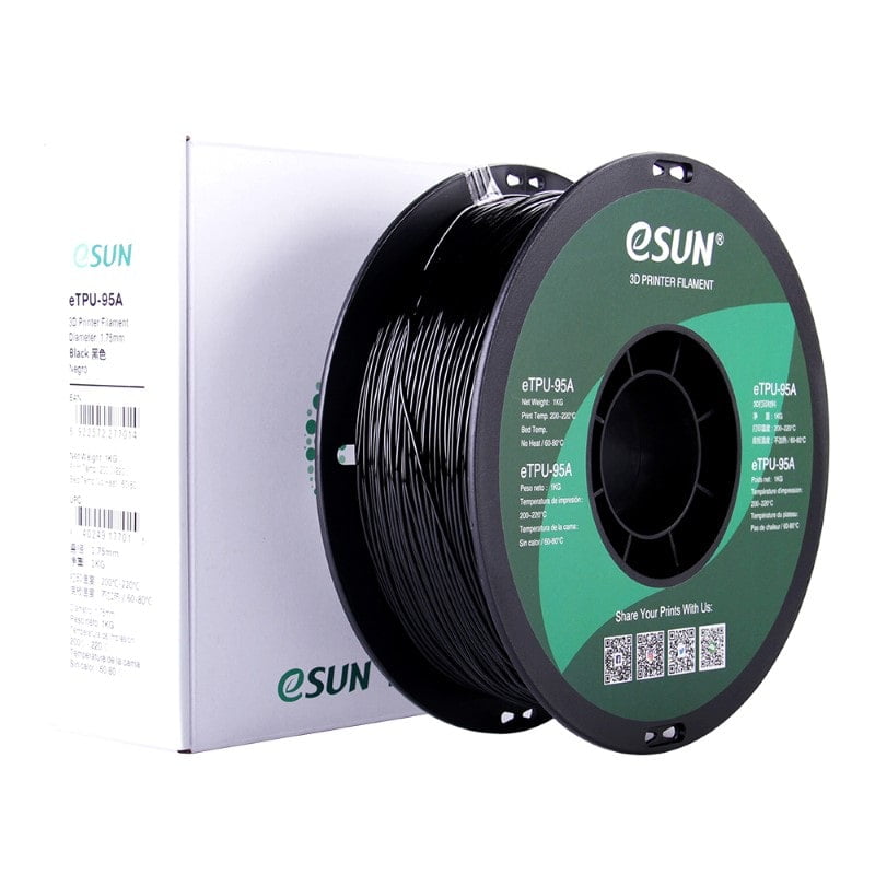eTPU 95A 1kg Black - ESUN - Image 7