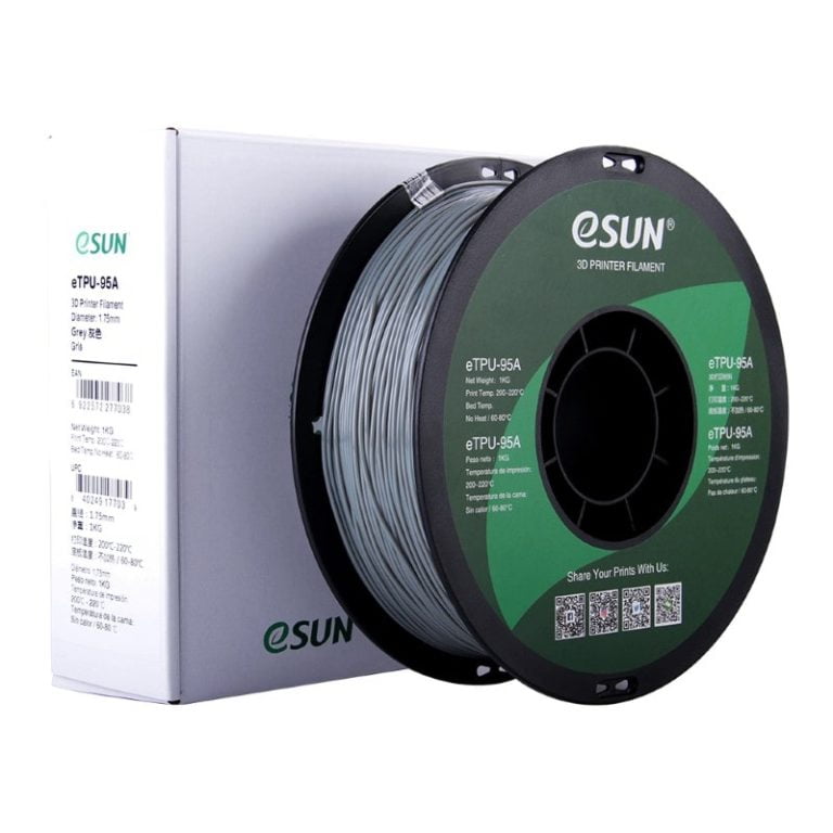 eTPU 95A 1kg Grey - ESUN - Image 7