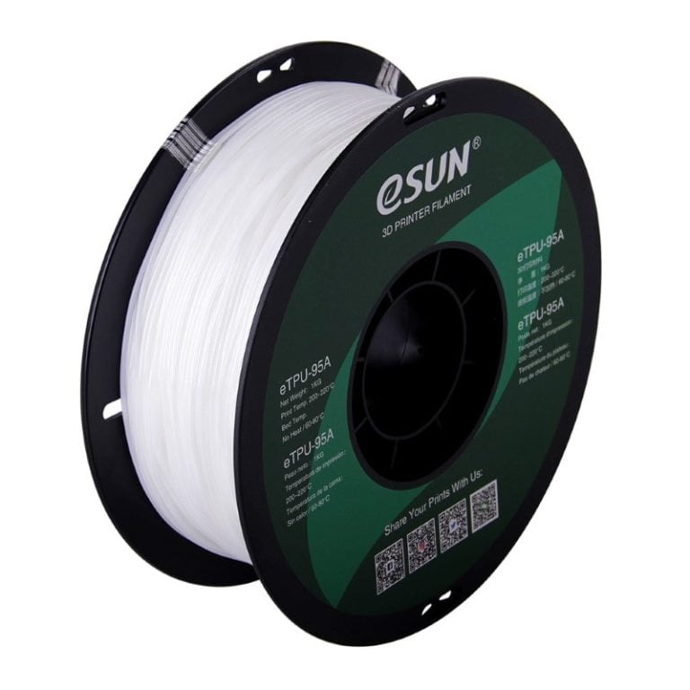 eTPU 95A 1kg White - ESUN - Image 2
