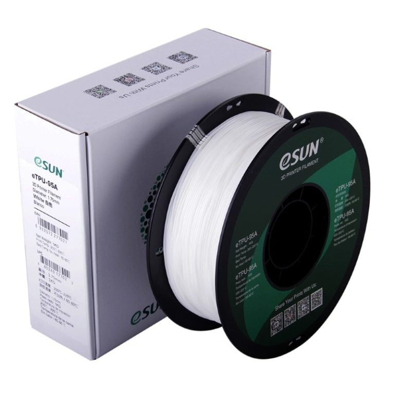 eTPU 95A 1kg White - ESUN - Image 8