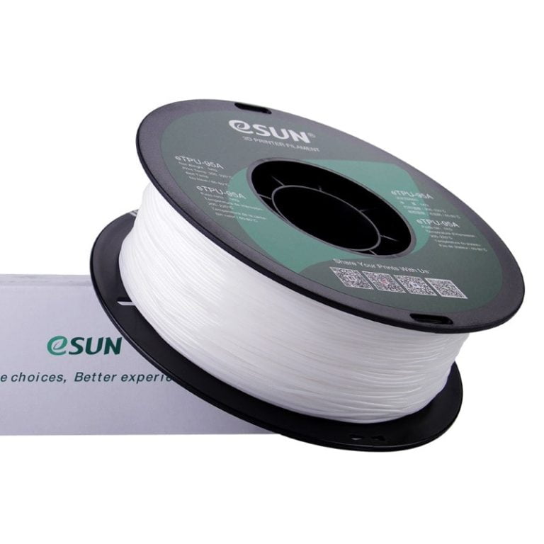eTPU 95A 1kg White - ESUN - Image 3