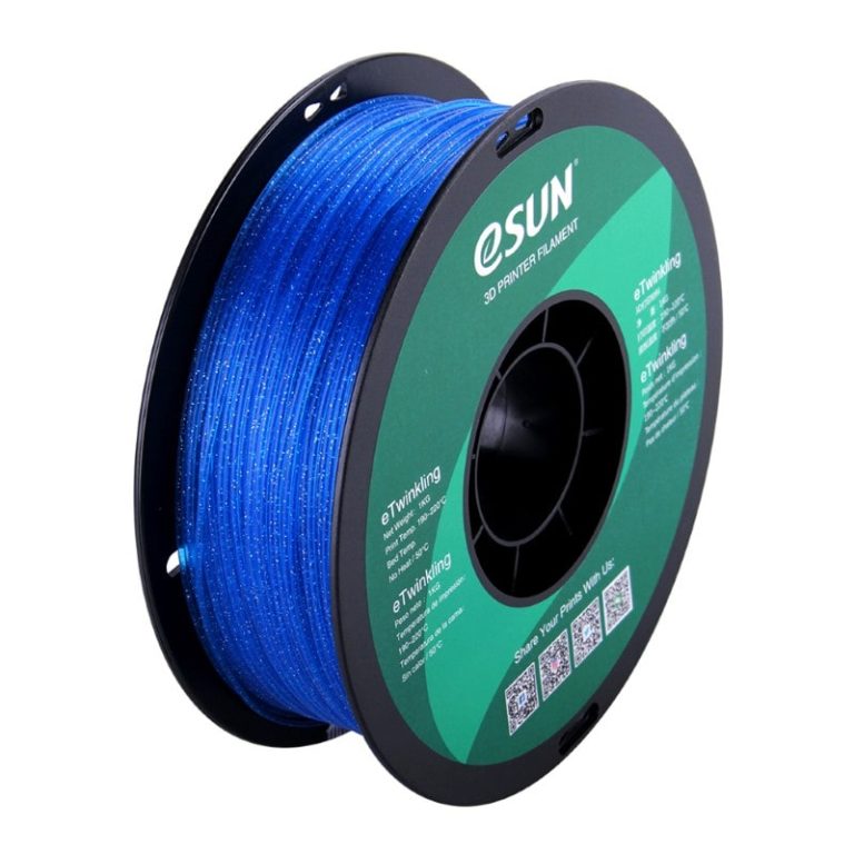 eTwinkling PLA 1kg Blue (Glitter) - ESUN - Image 3