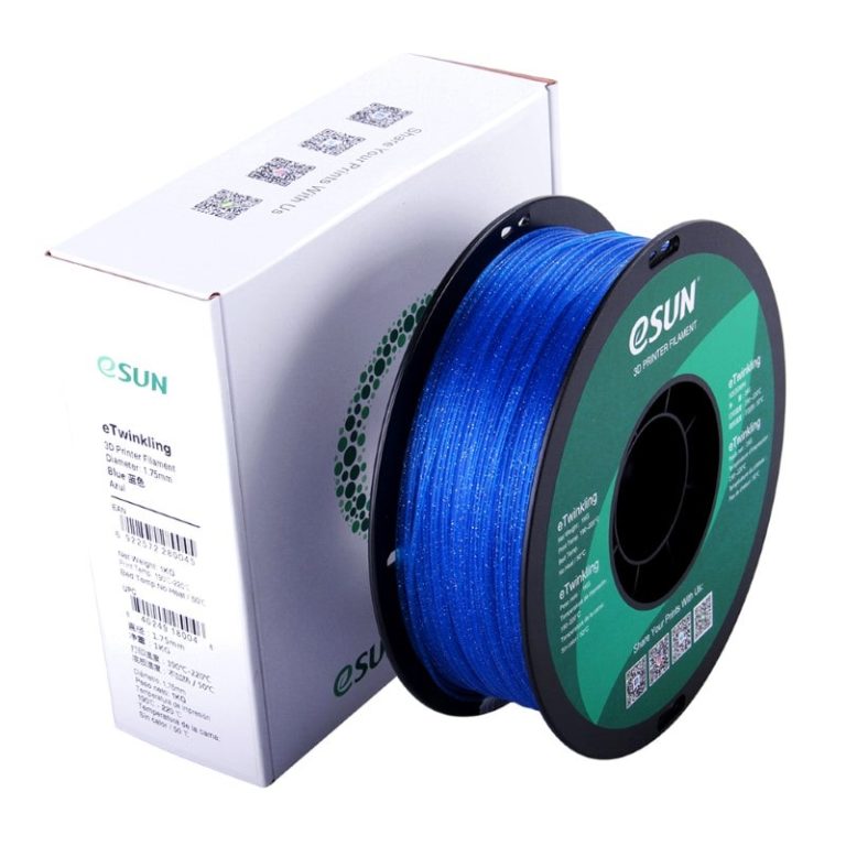 eTwinkling PLA 1kg Blue (Glitter) - ESUN - Image 2