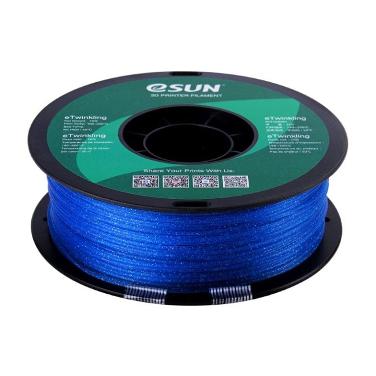 eTwinkling PLA 1kg Blue (Glitter) - ESUN - Image 7