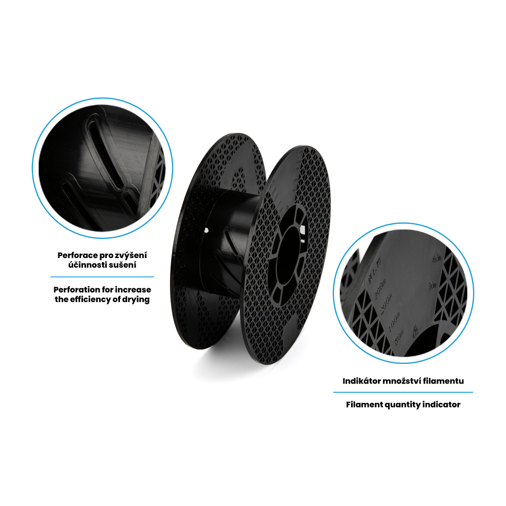 ABS-T 1kg BLACK - Filament PM - Image 6