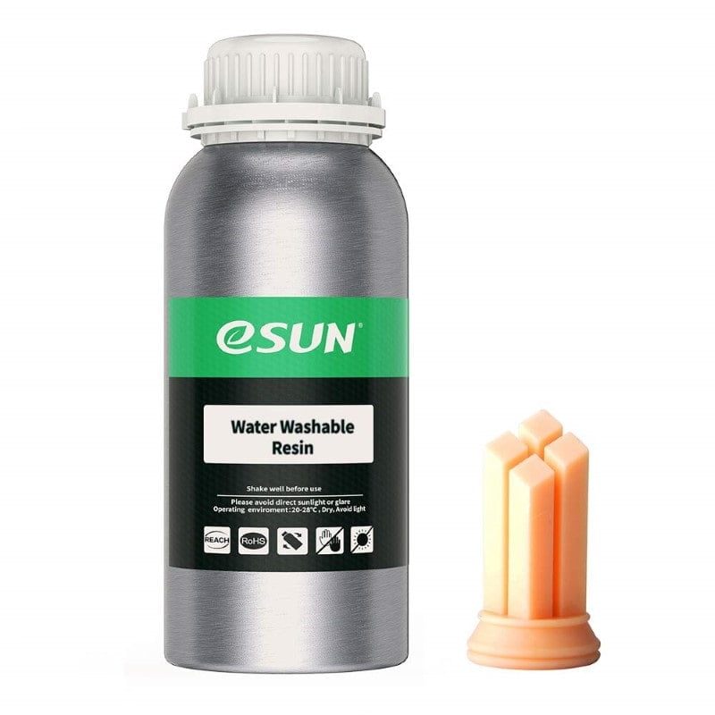 500g Resina Impressão 3D LCD UV 405nm Skin Creme ( Lavável em Água ) - ESUN