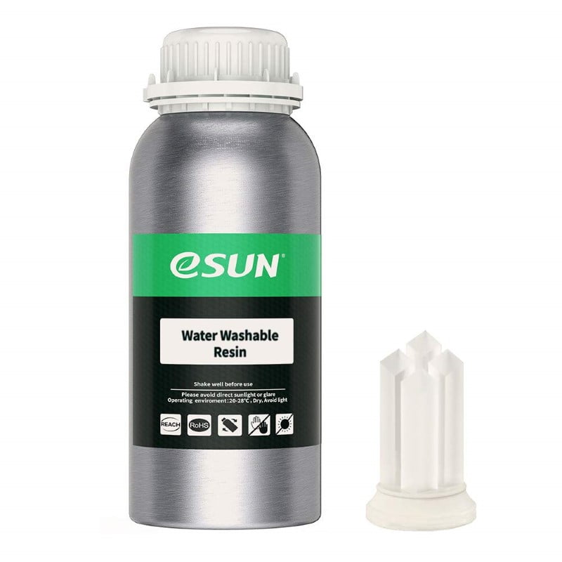 500g Resina Impressão 3D LCD UV 405nm Clear Transparente ( Lavável em Água ) - ESUN