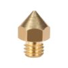 0.4mm Latão Nozzle MK8 Round head Makerbot Reprap  - AIMSOAR