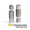 Heat Break V6 TITÂNIO TC4 Clone QUALIDADE SUPERIOR ALL METAL ( Heatbreak titanium alloy V6 remote throat compatível com E3D V6 ) - AIMSOAR