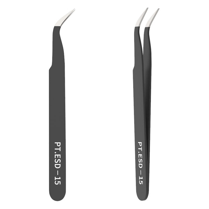 Pinça para Limpeza 126mm 10mm ( Tweezers elbow ) - AIMSOAR - Image 3