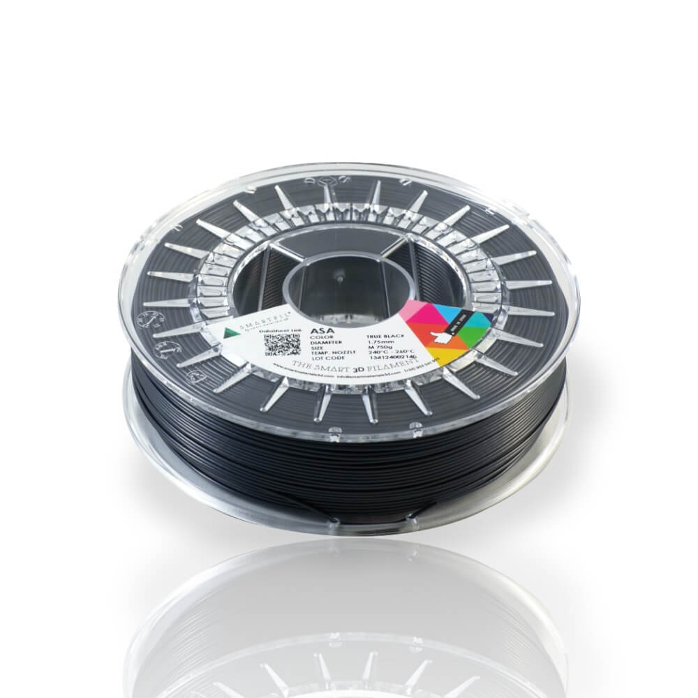 ASA evolt smartmaterials 3d portugal espana 3d print immpressão 3d preto