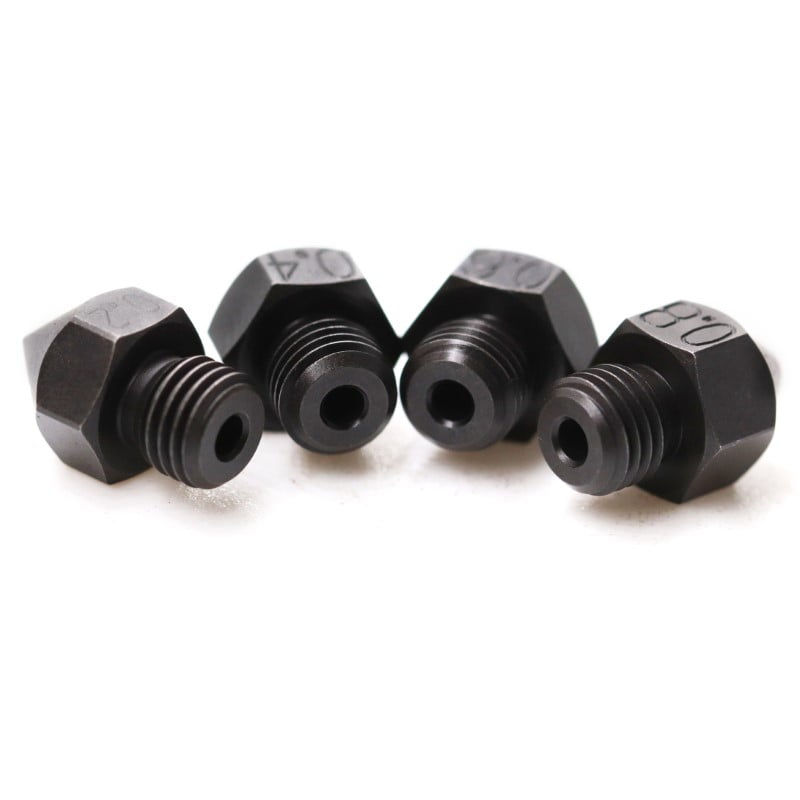 0.6mm B-SERIES PREMIUM Aço Endurecido Hardened Steel Nozzle CR10S-PRO ( compatível com vários modelos da Creality ) - AIMSOAR - Image 3