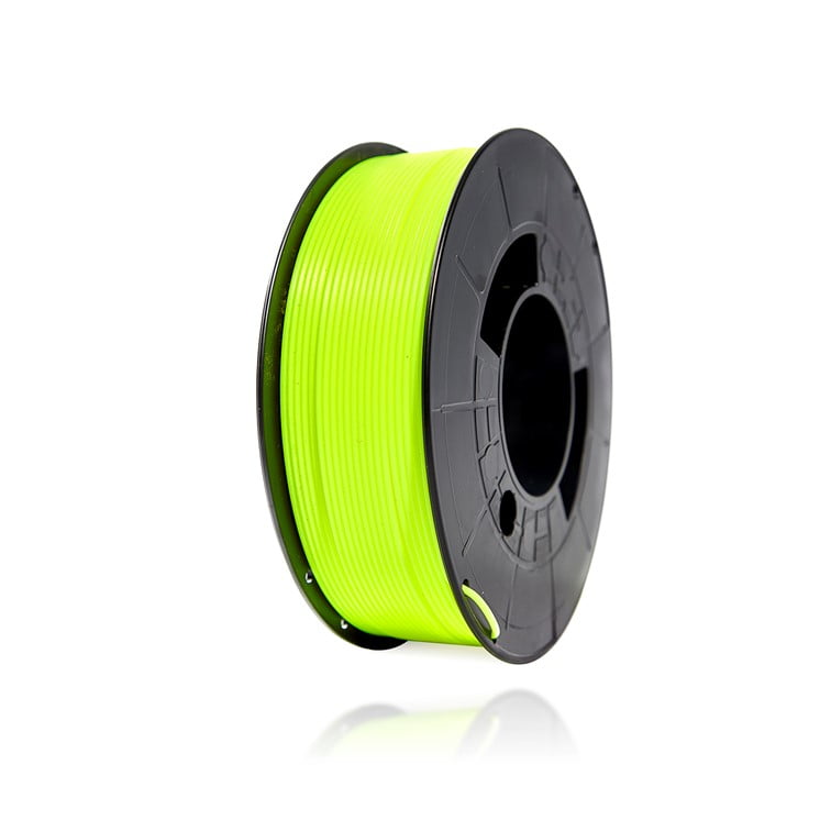 PLA HD 10m (Amostra) FLUORESCENT Amarillo Eléctrico Electric Yellow - WINKLE
