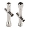 Chave de Cruz cruzada M2 M2.5 M3 M4 (Compatível com aperto de nozzle E3D ) - AIMSOAR