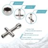Chave de Cruz cruzada M2 M2.5 M3 M4 (Compatível com aperto de nozzle E3D ) - AIMSOAR