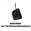 Ventilador Blower Ventoinha Turbo FAN 4010 12V Dual ball bearing ( 40*40*10mm) - AIMSOAR