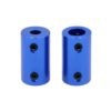 União Acoplador Sólido 5mm 8mm Alumínio ( Flexible coupling 5mmX8mmx25mm) - AIMSOAR