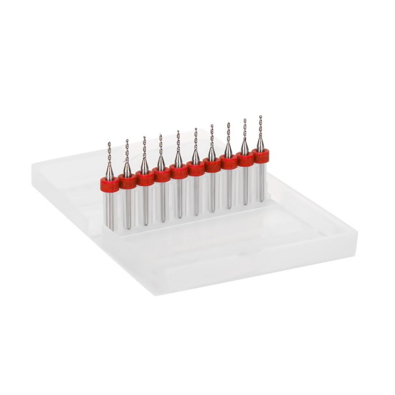 KIT Caixa com 10 Brocas 0.2, 0.3, 0.4, 0.5, 0.6, 0.7, 0.8, 0.9, 1, 1.2 mm  (Limpeza do nozzle) - AIMSOAR - Image 3