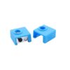 Isolamento de silicone preto para Heat Block Amarelo de Alumínio para CR10 Ender 20X20X10mm  ( Heatblock bloco de aquecimento  ) - AIMSOAR