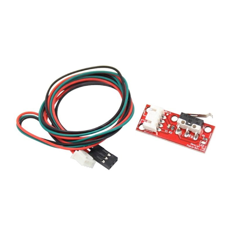 KIT Interruptor Fim de Curso Mecânico Endstop Switch com cabo de 70cm - AIMSOAR