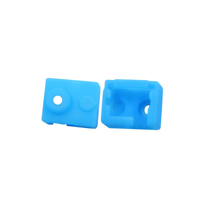 Isolamento de silicone Azul para Heat Block V6 Clone Alumínio 20X12X16 ( Heatblock bloco de aquecimento compatível com E3D V6 clone e não com o original ) - AIMSOAR - Image 5