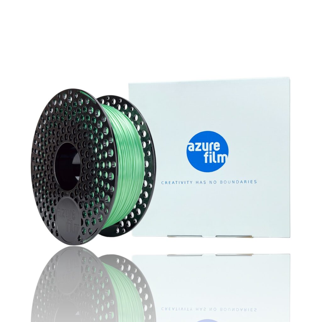 PLA 1kg Silk Aquamarine - Azurefilm - Image 2